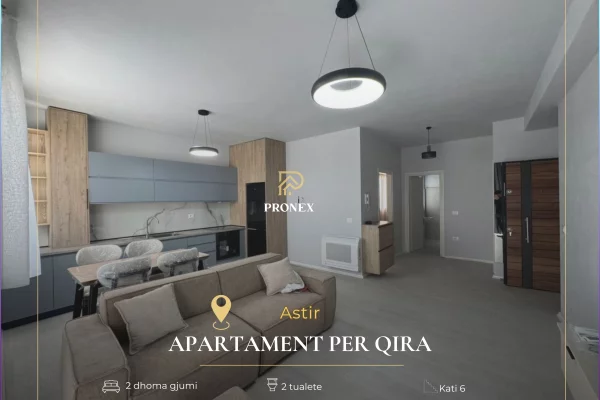 Apartament me qera 2+1 ne Astir, River Residence