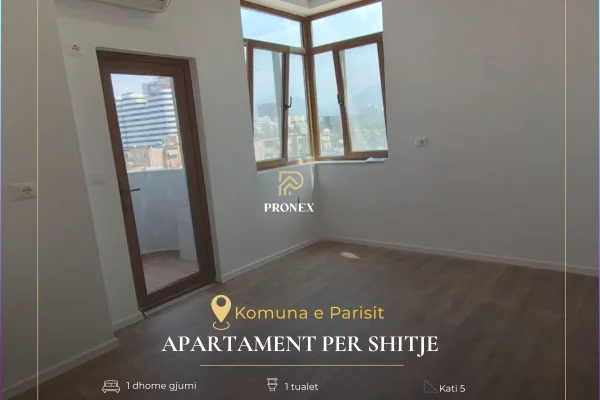 Apartament ne shitje 1+1 tek Komuna e Parisit