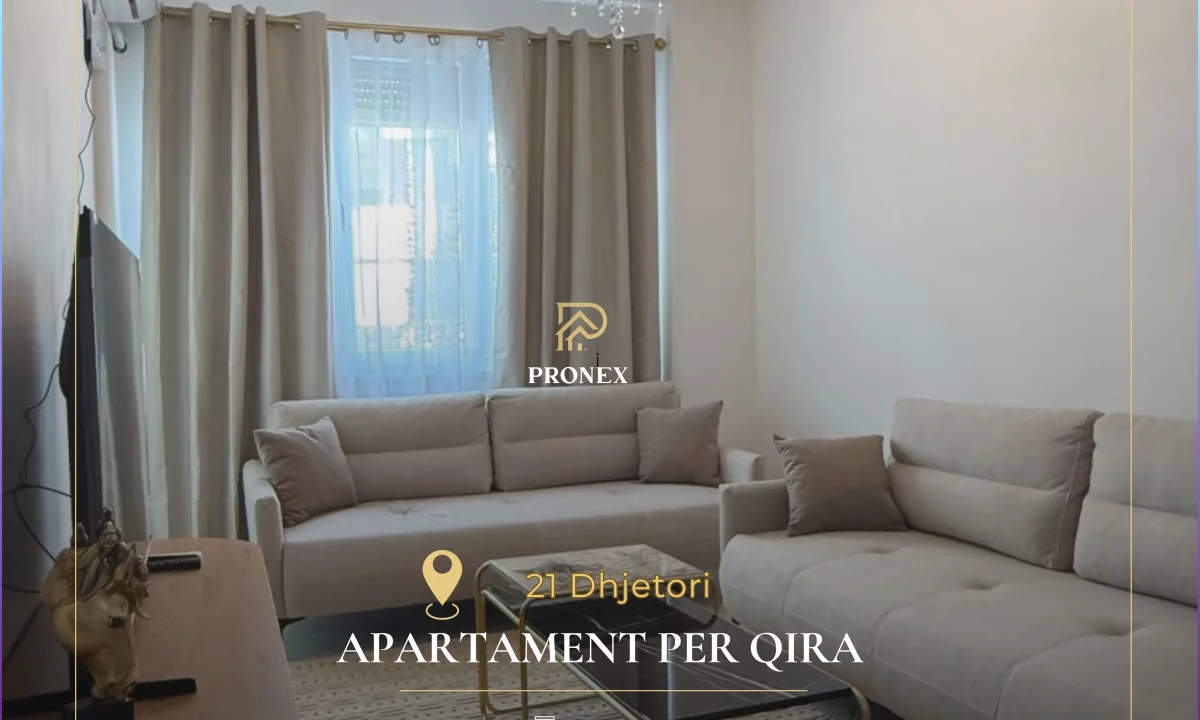 Shtepi me qera Apartament ne Tirane, 2+1, Mobilimi E mobiluar, Pagesa 72,000  Leke.