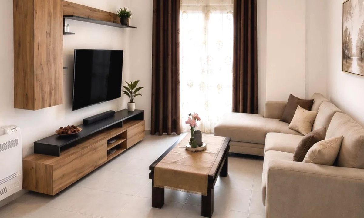 Shtepi me qera Apartament ne Tirane, 2+1, Mobilimi E mobiluar, Pagesa 80,000  Leke.