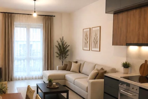 Shtepi me qera Apartament ne Tirane, 2+1, Mobilimi E mobiluar, Pagesa 80,000  Leke.
