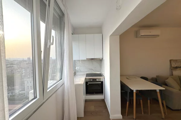 Shtepi me qera Apartament ne Tirane, 1+1, Mobilimi E mobiluar, Pagesa 60,000  Leke.