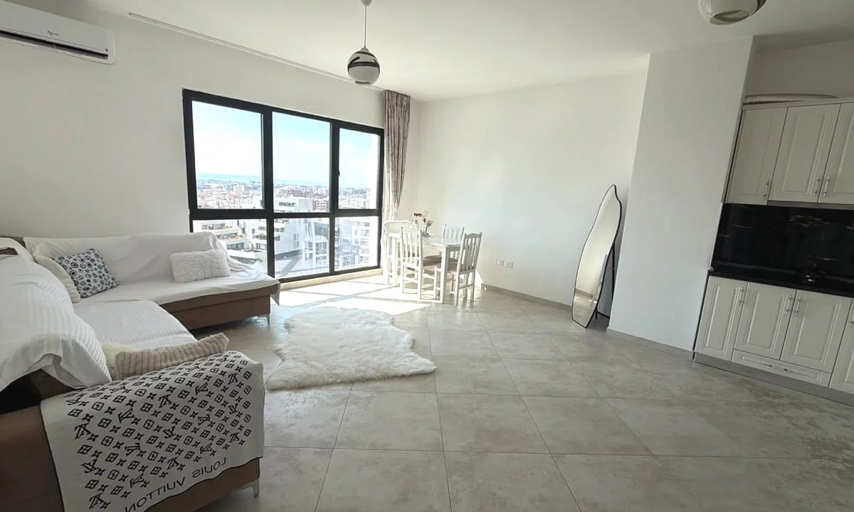 Shtepi me qera Apartament ne Tirane, 1+1, Mobilimi E mobiluar, Pagesa 60,000  Leke.