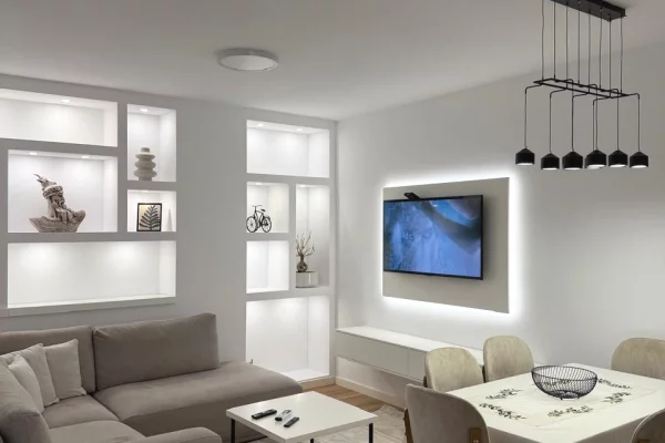 Shtepi me qera Apartament ne Tirane, 2+1, Mobilimi E mobiluar, Pagesa 60,000  Leke.