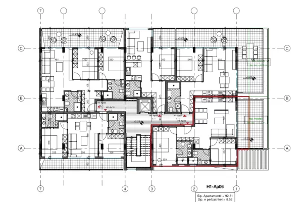 Shtepi ne shitje Apartament ne Durres, 2+1, Mobilimi Bosh, pa mobiluar, Pagesa 323,000  Euro.
