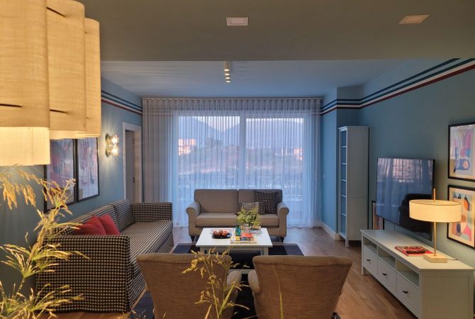 Shtepi me qera Apartament ne Tirane, 3+1, Mobilimi E mobiluar, Pagesa 1,497  Euro.