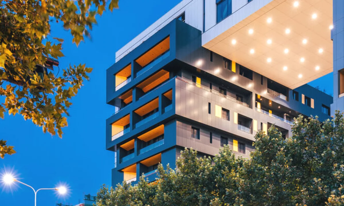 Shtepi ne shitje Apartament ne Tirane, 1+1, Mobilimi Bosh, pa mobiluar, Pagesa 188,997  Euro.