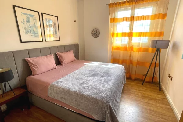 Shtepi me qera Apartament ne Tirane, 1+1, Mobilimi E mobiluar, Pagesa 647  Euro.