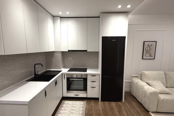 Shtepi me qera Apartament ne Tirane, 1+1, Mobilimi E mobiluar, Pagesa 497  Euro.