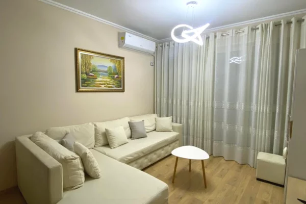 Shtepi me qera Apartament ne Tirane, 1+1, Mobilimi E mobiluar, Pagesa 397  Euro.