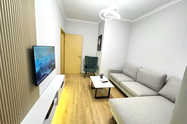 Shtepi ne shitje Apartament ne Tirane, 1+1, Mobilimi E mobiluar, Pagesa 124,997  Euro.