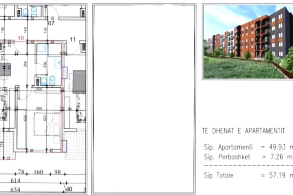 Casa in vendita 1+1 a Tirana - 58,888 Euro