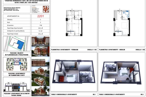 Shtepi ne shitje Garsoniere ne Durres - 41,997 Euro
