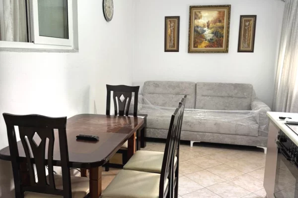 Shtepi me qera Apartament ne Tirane, 1+1, Mobilimi E mobiluar, Pagesa 499  Euro.