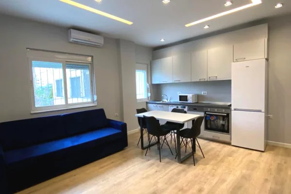 Shtepi me qera Apartament ne Tirane, 1+1, Mobilimi E mobiluar, Pagesa 547  Euro.