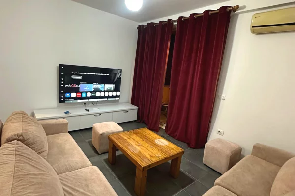 Shtepi me qera Apartament ne Tirane, 1+1, Mobilimi E mobiluar, Pagesa 397  Euro.