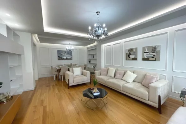 Shtepi me qera Apartament ne Tirane, 1+1, Mobilimi E mobiluar, Pagesa 2,497  Euro.