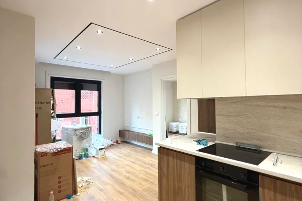 Shtepi me qera Apartament ne Tirane, 1+1, Mobilimi E mobiluar, Pagesa 797  Euro.