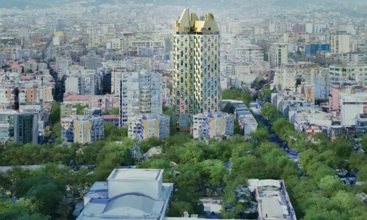 Shtepi ne shitje Apartament ne Tirane, 1+1, Mobilimi Bosh, pa mobiluar, Pagesa 210,000  Euro.