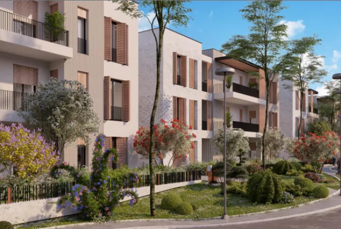 Shtepi ne shitje Duplex(shtepi me 2 kate) ne Tirane, 2+1, Mobilimi Bosh, pa mobiluar, Pagesa 350,000  Euro.