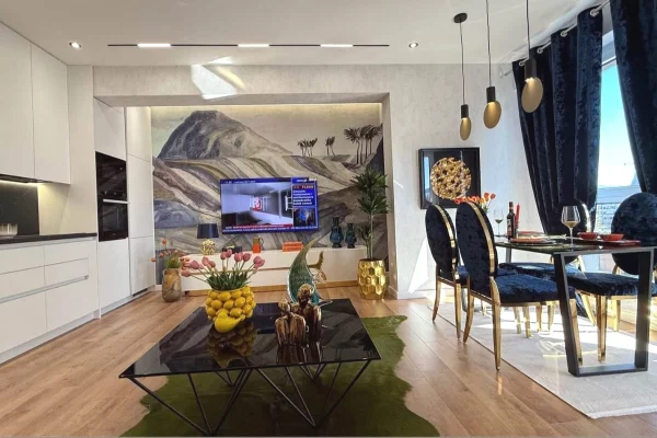 Shtepi ne shitje Apartament ne Tirane, 2+1, Mobilimi E mobiluar, Pagesa 297,000  Euro.