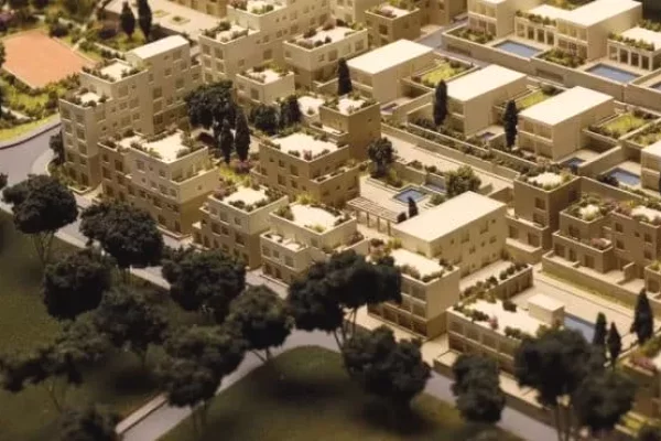 🌊Shitet Apartament 1+1+Verande te Square Village, Santorini 2!