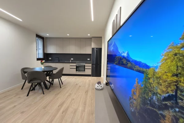 Shtepi me qera Apartament ne Tirane, 1+1, Mobilimi E mobiluar, Pagesa 1,200  Euro.