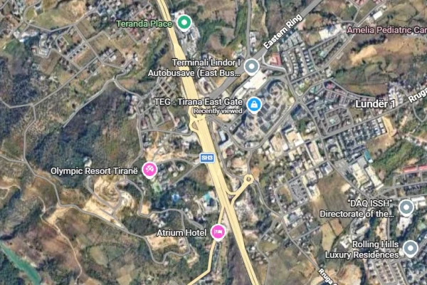 Truall ose Toke ne Tirane - 1,500,000 Euro