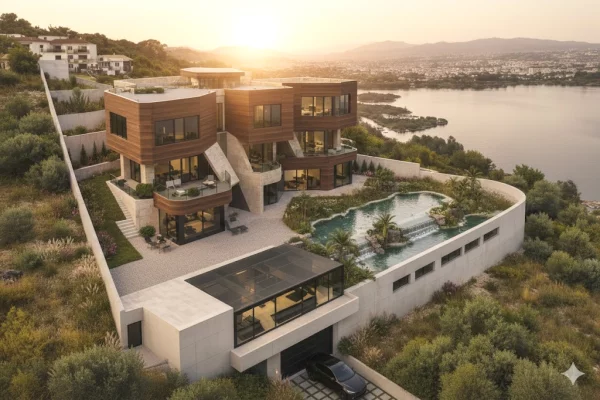 🏛️EKSKLUZIVE SHITET VILE ☄️ME ARKITEKTURE UNIKE NE TIRANE🔥