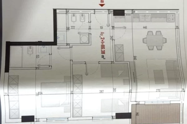 Shtepi ne shitje 2+1 ne Tirane - 98,800 Euro