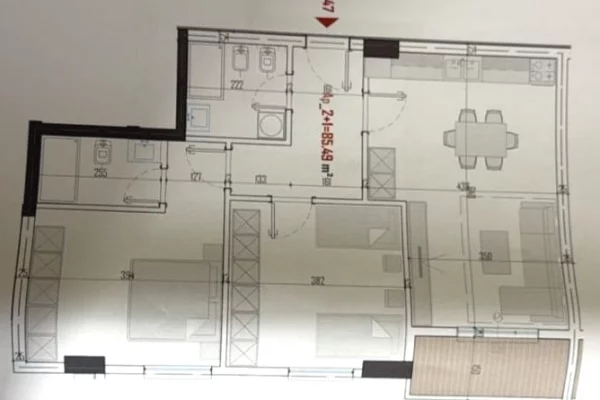Shtepi ne shitje 2+1 ne Tirane - 97,800 Euro
