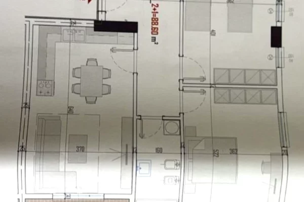 Shtepi ne shitje 2+1 ne Tirane - 101,300 Euro