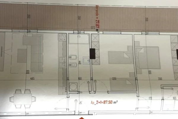 ☄️Shitet Apartament 2+1+verande ne Paskuqan,Sip:127.8 m²🔥