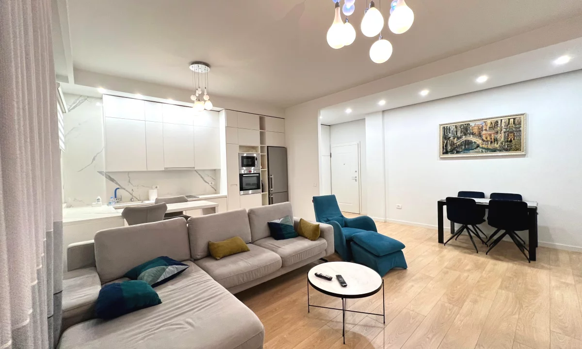 Shtepi me qera Apartament ne Tirane, 2+1, Mobilimi E mobiluar, Pagesa 120,000  Leke.