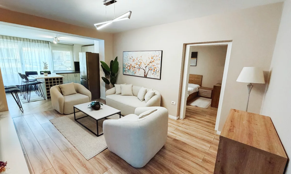 Shtepi me qera Apartament ne Tirane, 2+1, Mobilimi E mobiluar, Pagesa 90,000  Leke.