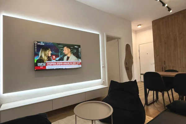 Shtepi me qera Apartament ne Tirane, 1+1, Mobilimi E mobiluar, Pagesa 500  Euro.