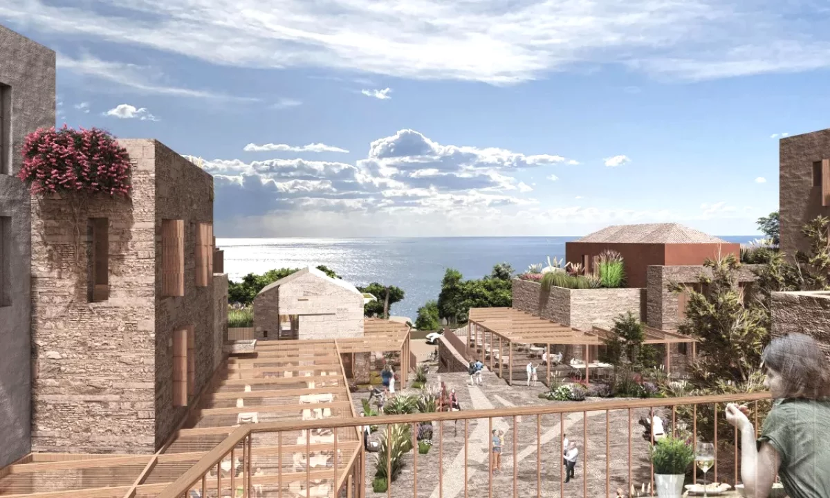 Shtepi ne shitje Apartament ne Himare, 1+1, Mobilimi Bosh, pa mobiluar, Pagesa 250,000  Euro.