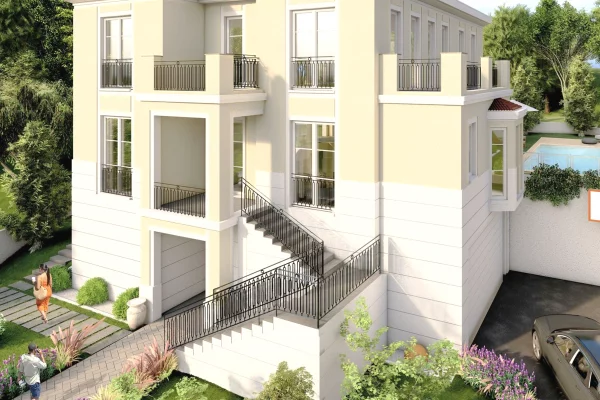 Shtepi ne shitje Vila Luksoze ne Tirane, 5+1, Mobilimi Bosh, pa mobiluar, Pagesa 1,440,400  Euro.