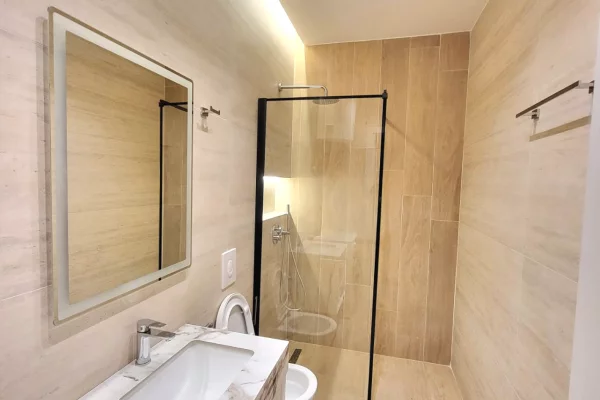 Shtepi ne shitje Apartament ne Tirane, 1+1, Mobilimi E mobiluar, Pagesa 119,900  Euro.