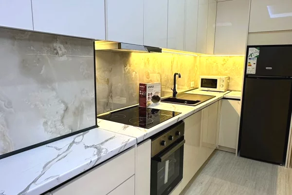 Shtepi me qera Apartament ne Tirane, 1+1, Mobilimi E mobiluar, Pagesa 600  Euro.