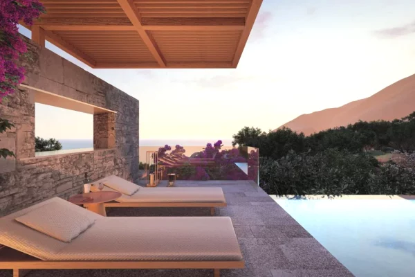 Shtepi ne shitje Vila Luksoze ne Himare, 4+1, Mobilimi Bosh, pa mobiluar, Pagesa 1,516,500  Euro.