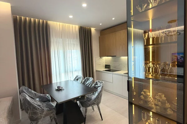 Shtepi me qera Apartament ne Tirane, 1+1, Mobilimi E mobiluar, Pagesa 70,000  Leke.