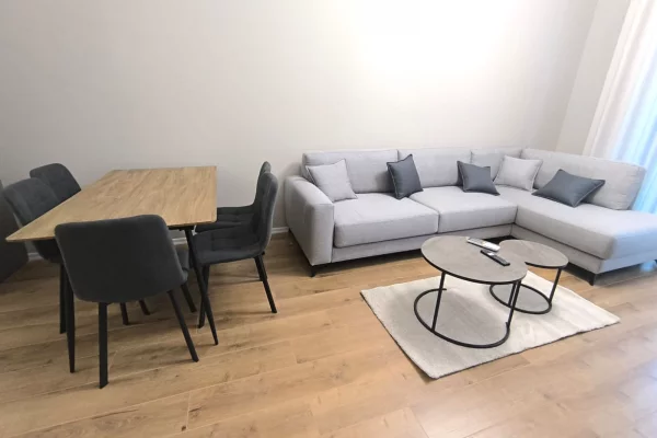 Shtepi me qera Apartament ne Tirane, 1+1, Mobilimi E mobiluar, Pagesa 600  Euro.