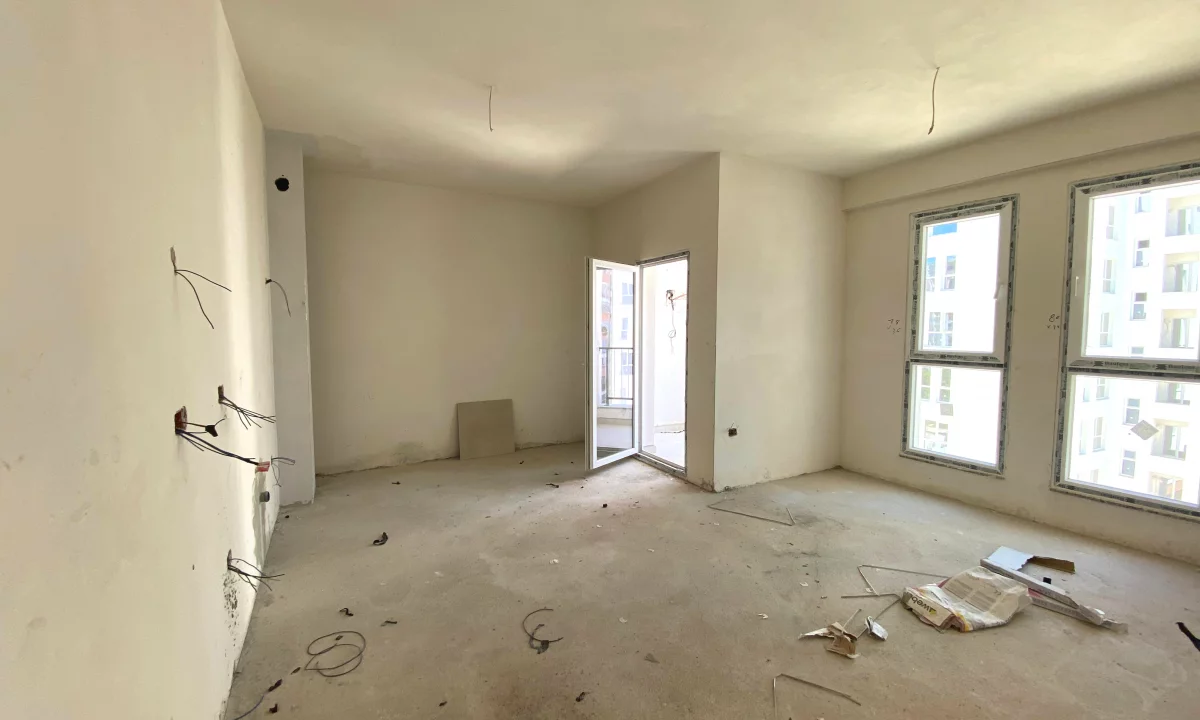 Shtepi ne shitje Apartament ne Tirane, 1+1, Mobilimi Bosh, pa mobiluar, Pagesa 96,500  Euro.