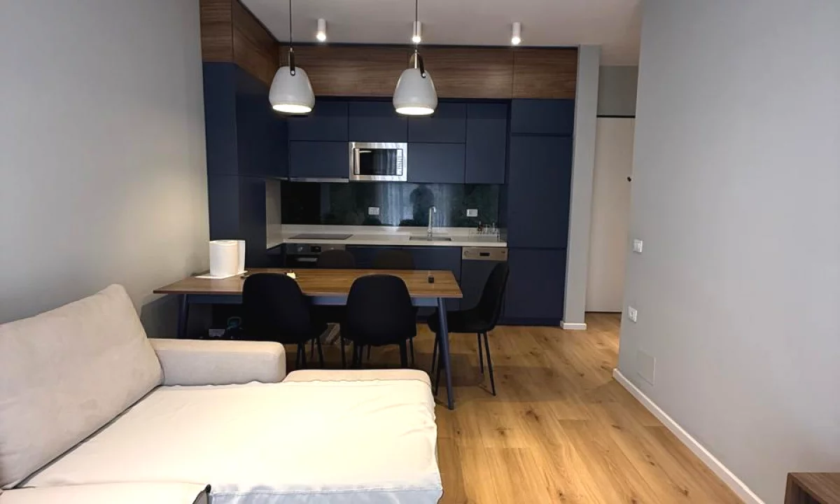 Shtepi me qera Apartament ne Tirane, 1+1, Mobilimi E mobiluar, Pagesa 650  Euro.