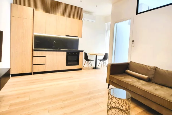 Shtepi ne shitje Apartament ne Tirane, 1+1, Mobilimi E mobiluar, Pagesa 115,000  Euro.