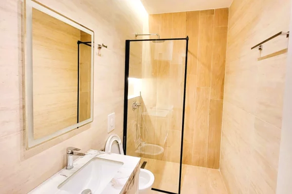 Shtepi ne shitje Apartament ne Tirane, 1+1, Mobilimi E mobiluar, Pagesa 115,000  Euro.