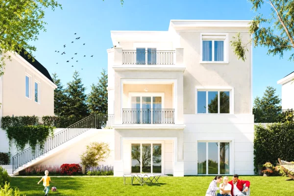 Luxury villas for sale in Tirana 5+1, Emty