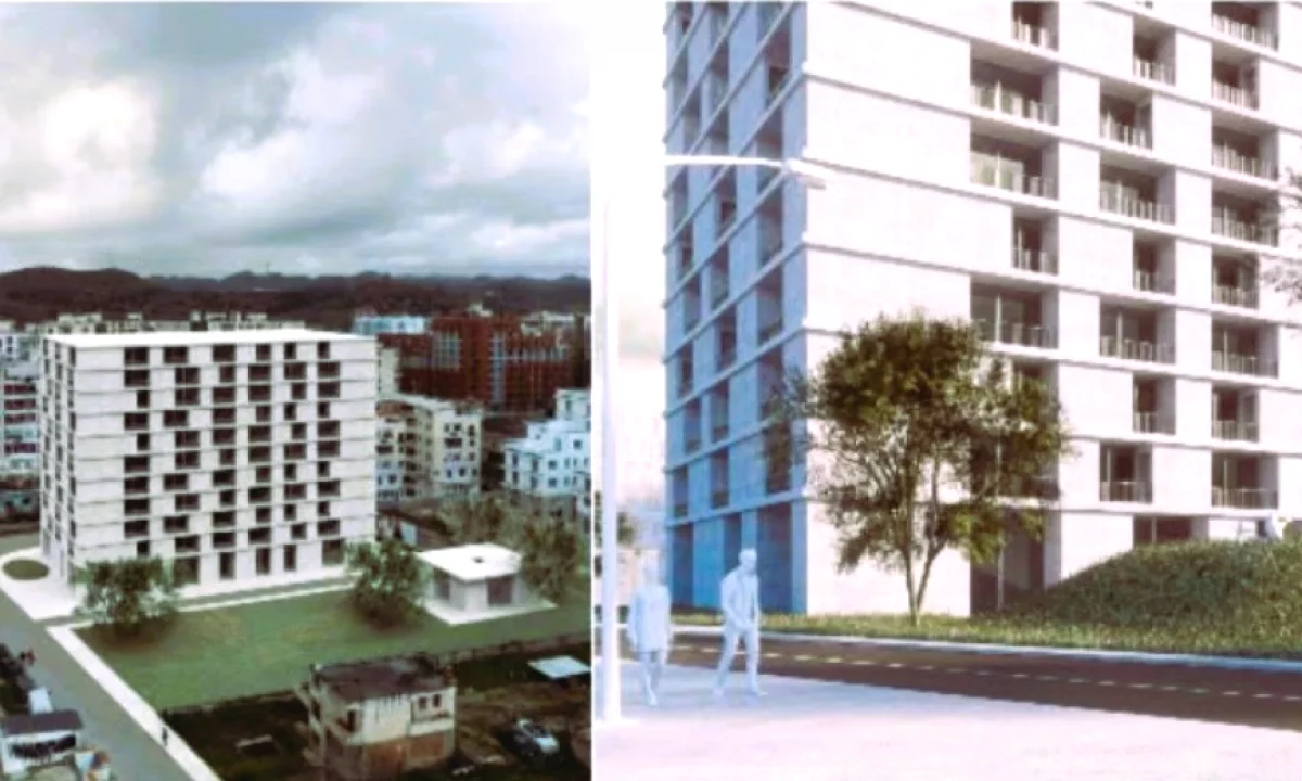 Shtepi ne shitje Apartament ne Tirane, 1+1, Mobilimi Bosh, pa mobiluar, Pagesa 90,600  Euro.