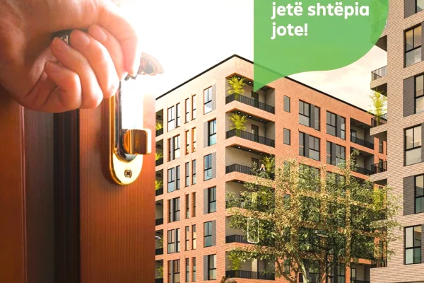 🌇Apartament 1+1 në Shitje te Ringside Residence ne📍Paskuqan.